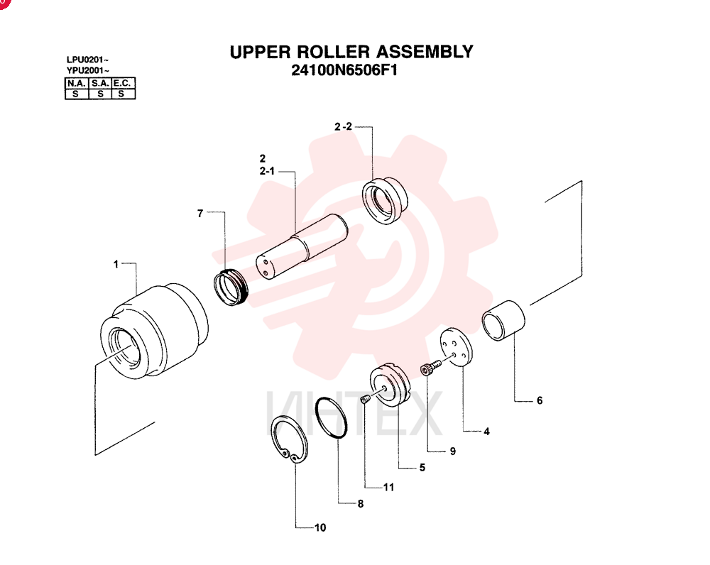 ROLLER 24100N6506F1