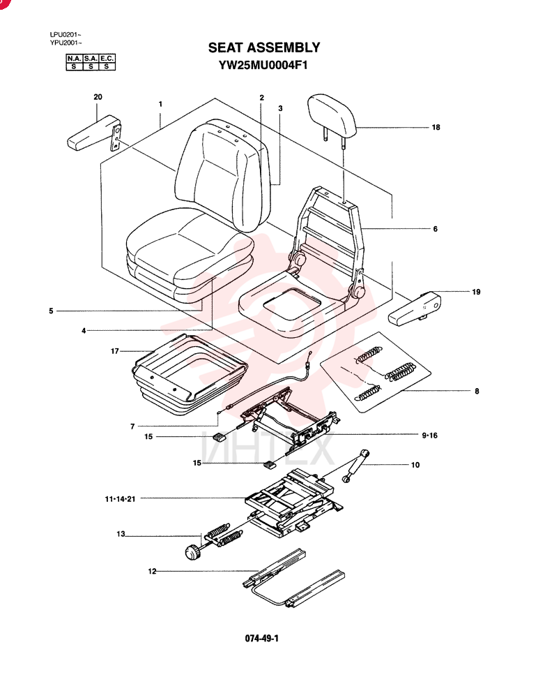SEAT YW25MU0004F1