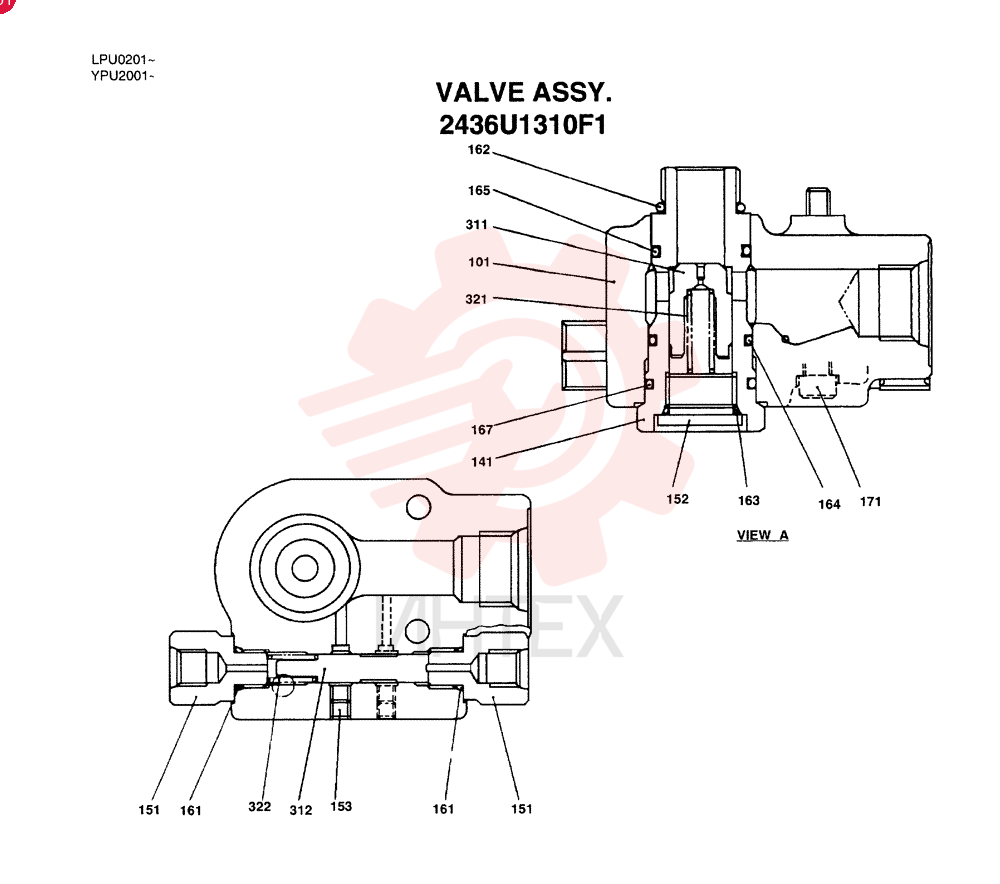 VALVE 2436U1310F1