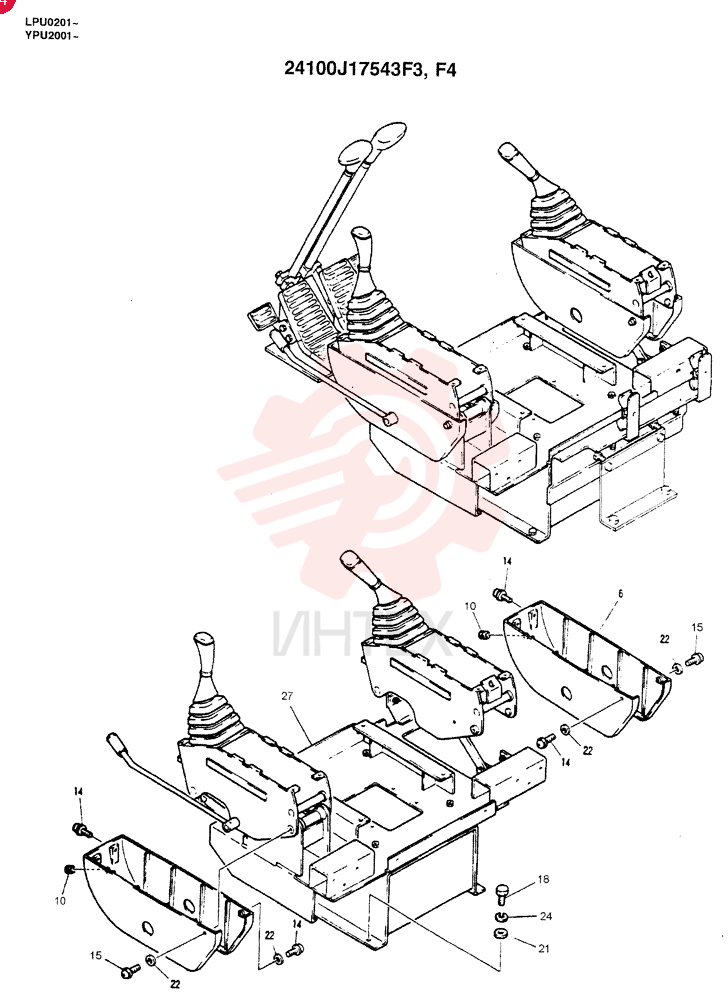 CONTROL ASSY(DECEL) 24100J17543F3 (1)