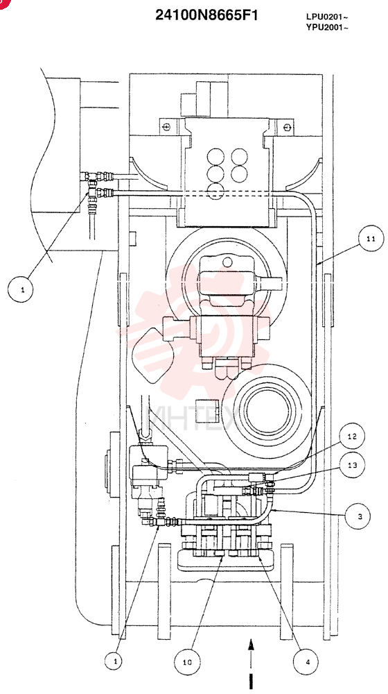 CONTROL ASSY, REMOTE (BOOM SAFETY) ((-7/1/98)) 24100N8665F1 (2)