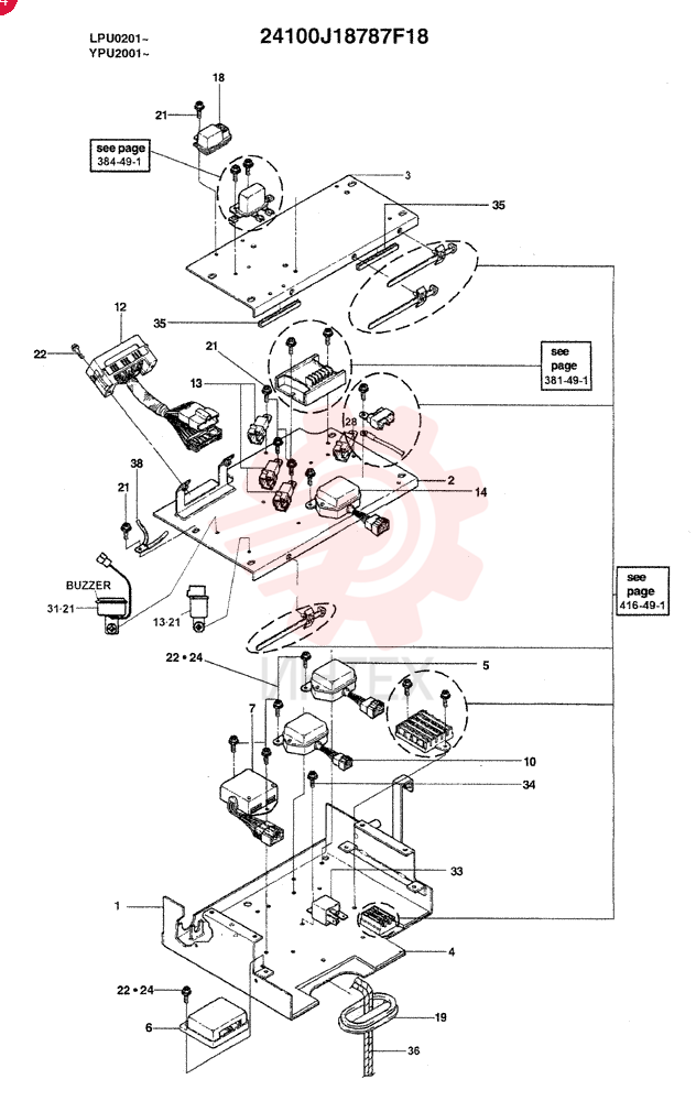 CONTROL UNIT 24100J18787F18