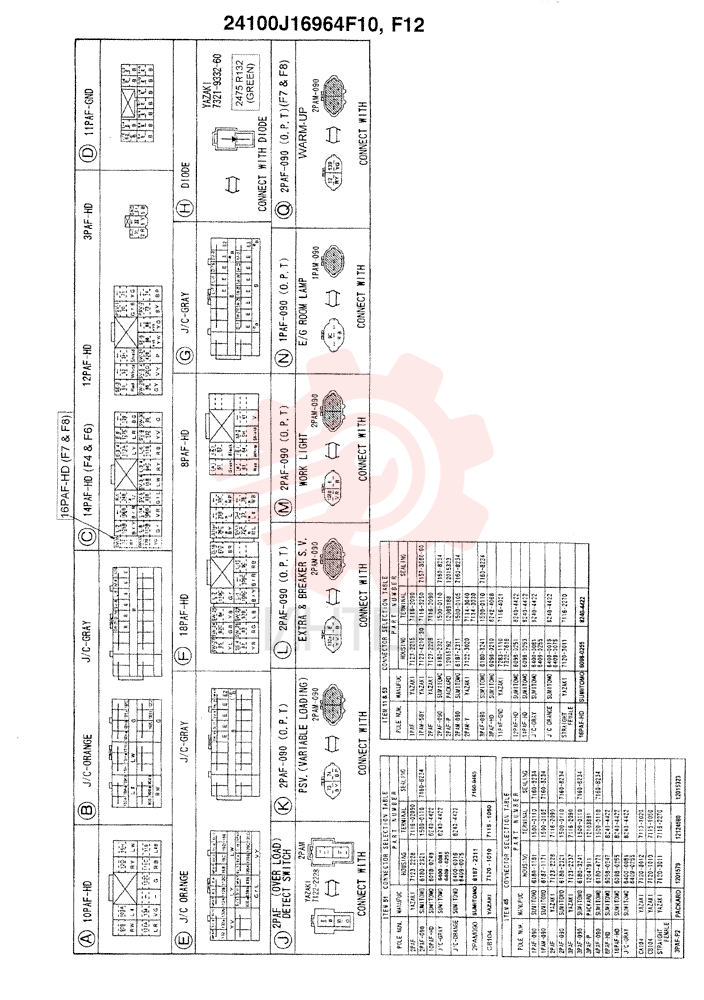 ELECTRICAL WIRING ASSY,N.A. & S.A.) 24100J16964F10 (1)