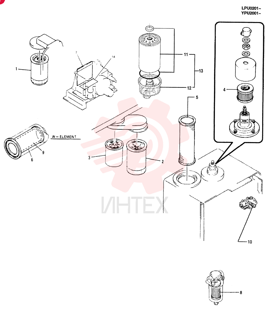 ENGINE OIL FILTER YN50VU0001D4