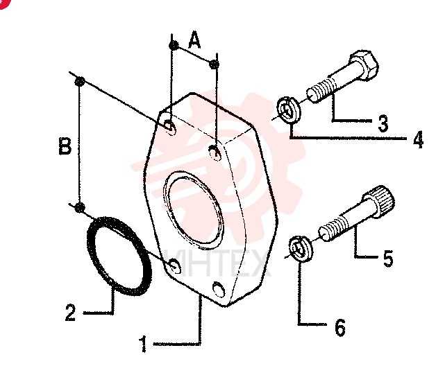FLANGE ZE13Q08000