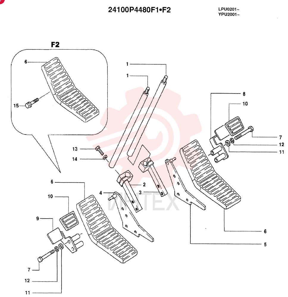 LEVER 24100P4480F1