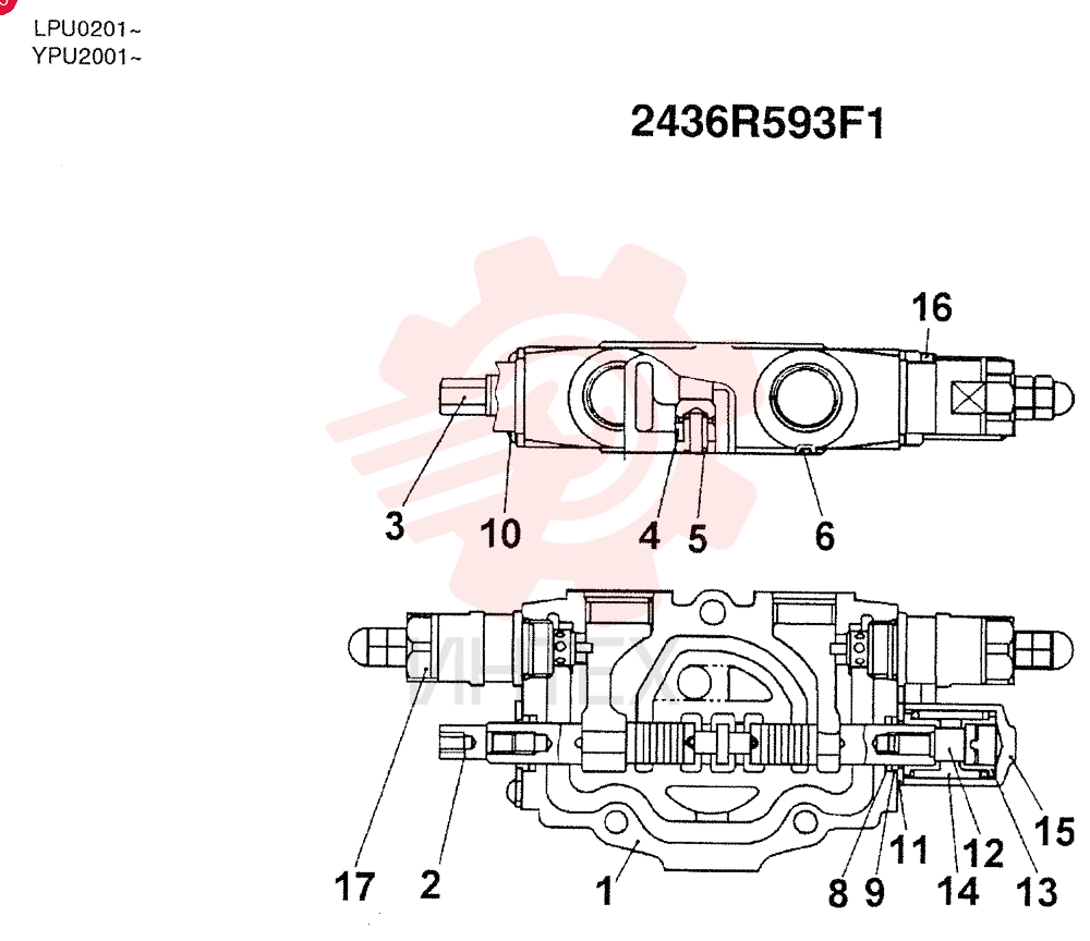 PLUNGER 2436R593F1