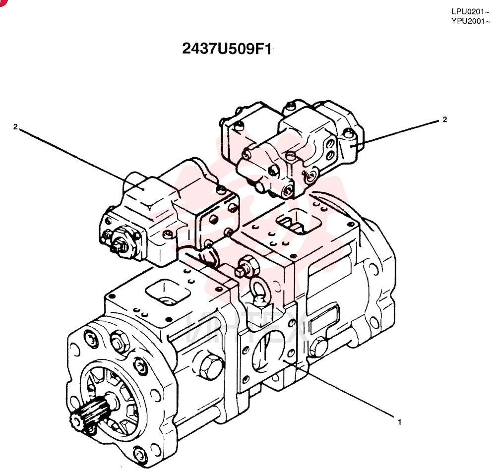 PUMP 2437U509F1