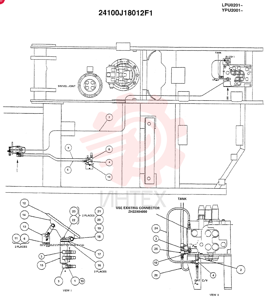 REMOTE CONTROL ASSY, REWORK (BREAKER) 24100J18012F1