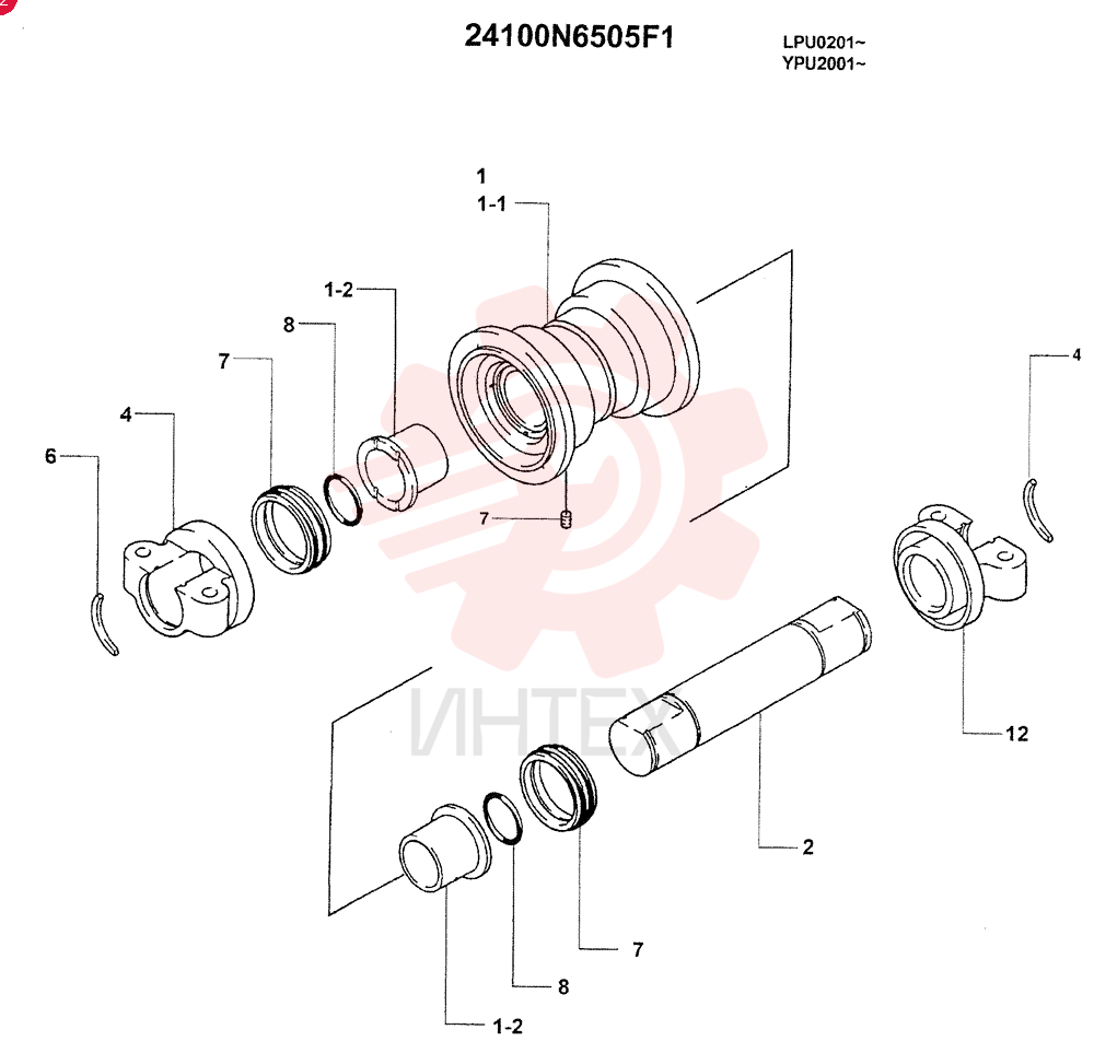 ROLLER 24100N6505F1