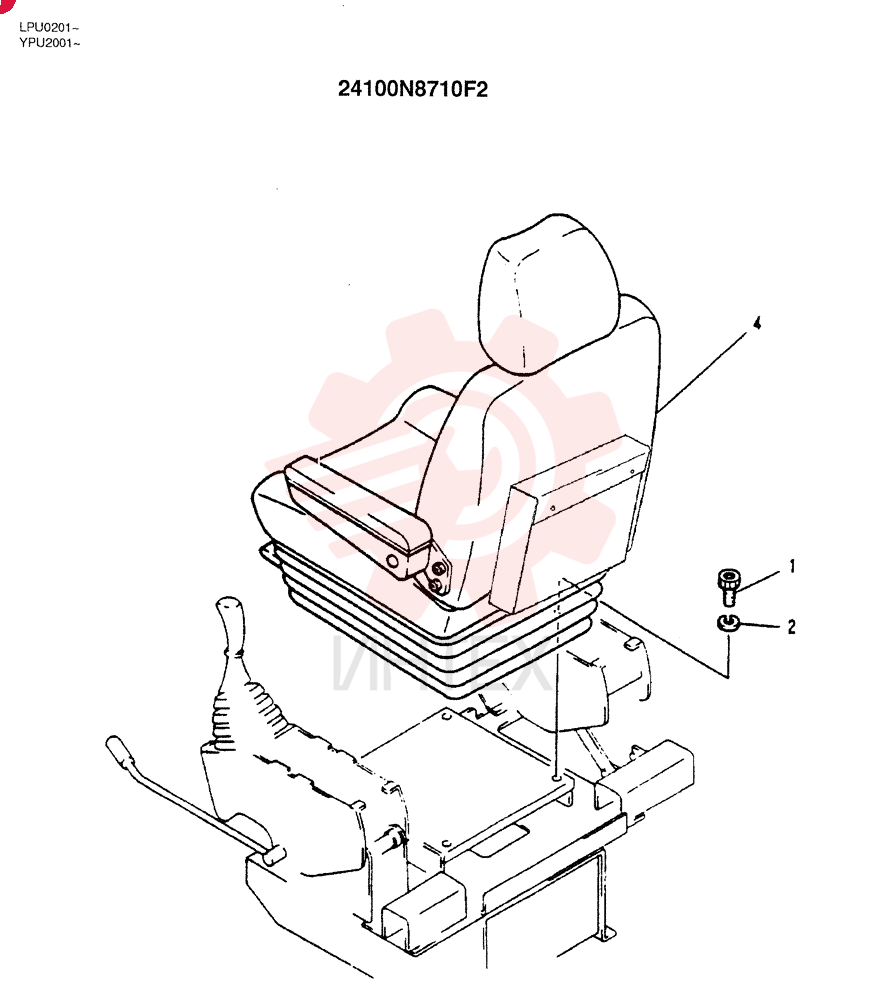 SEAT GROUP 24100N8710F2