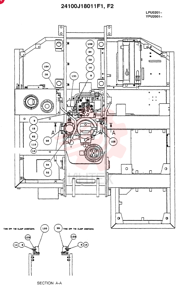 UPPER HYD LINES, REWORK(KAI BREAKER) 24100J18011F1 (1)