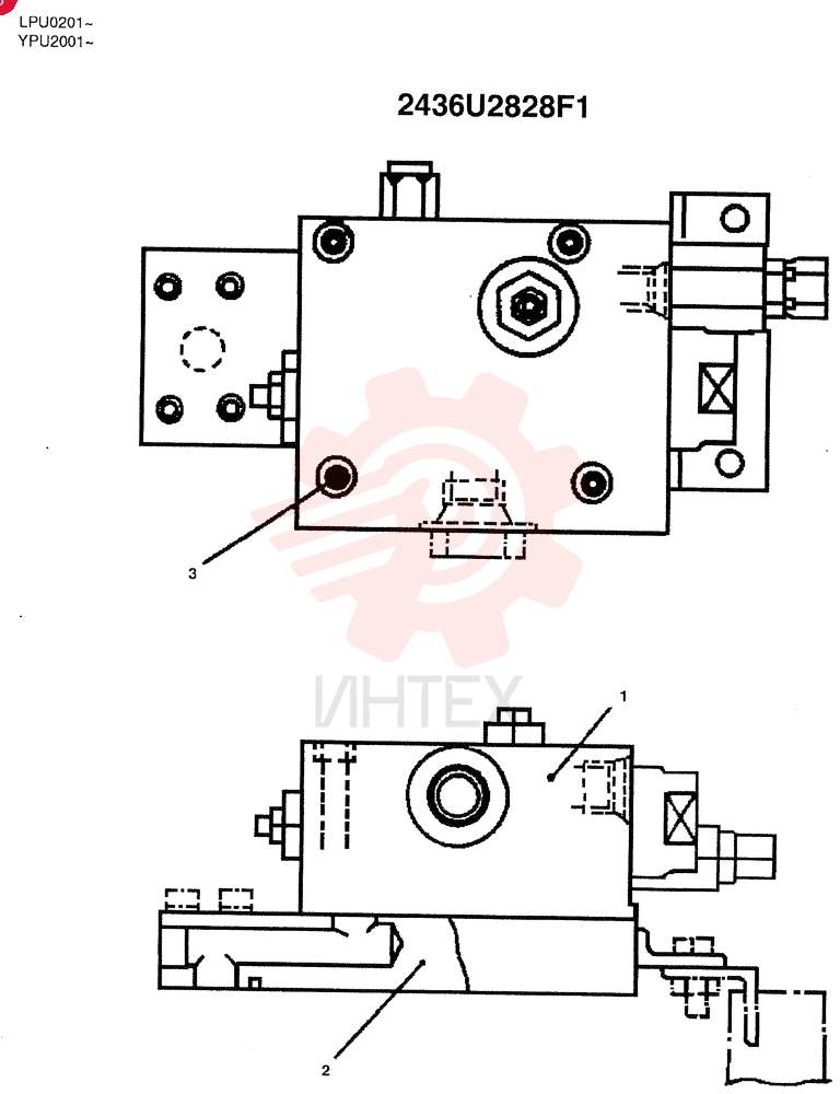 VALVE 2436U2828F1