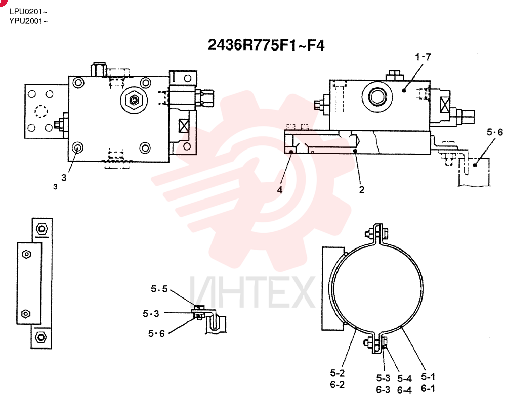 VALVE ASSY, HOLDING 2436R775F1