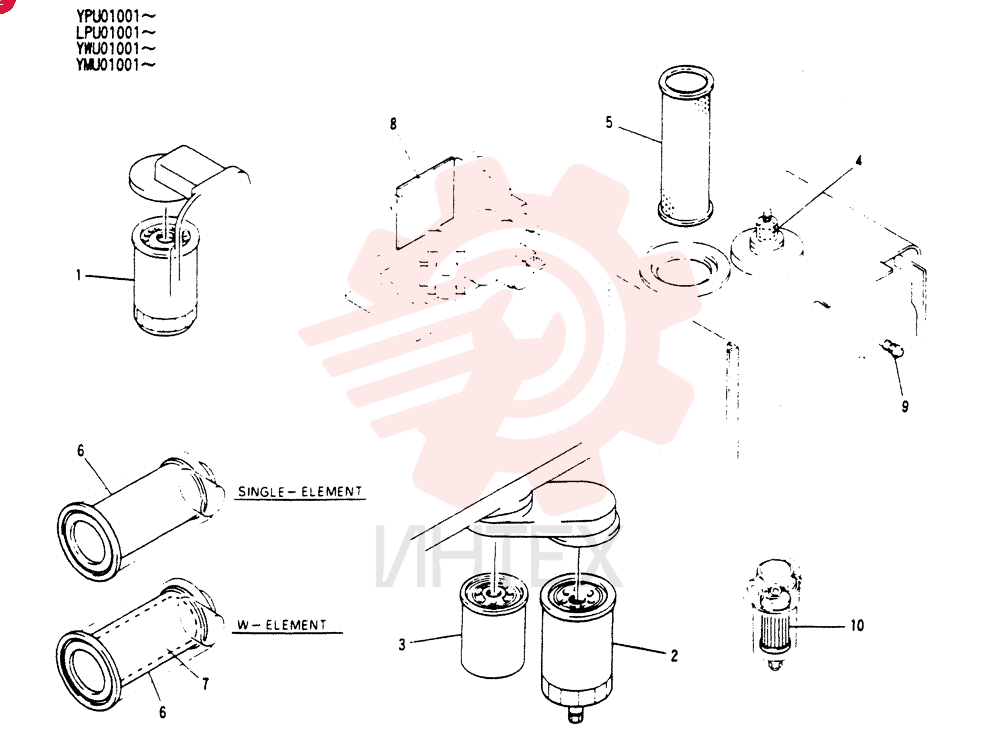 ENGINE OIL FILTER YN50VU0001D4