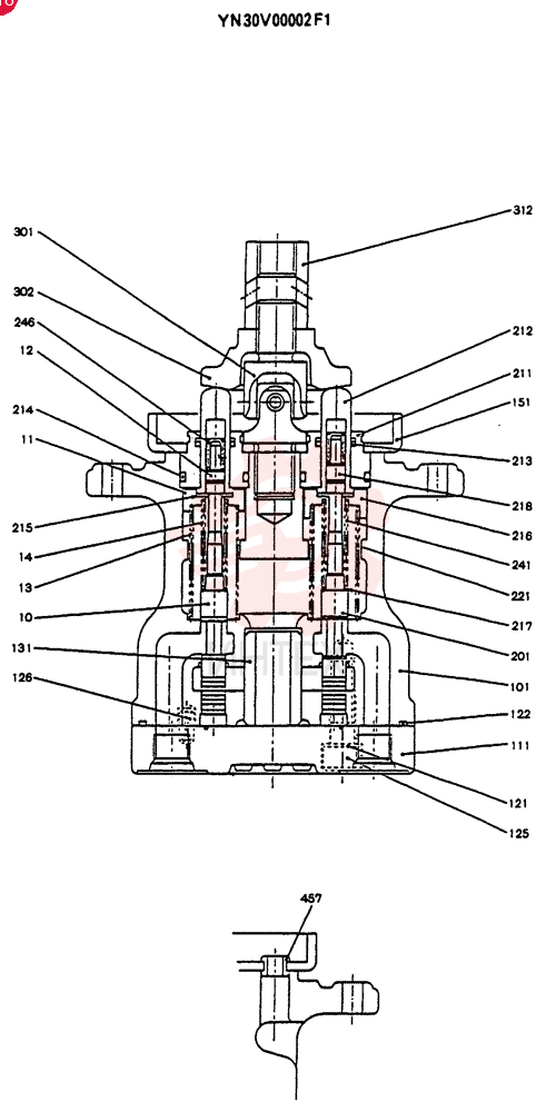 PILOT VALVE YN30V00002F1