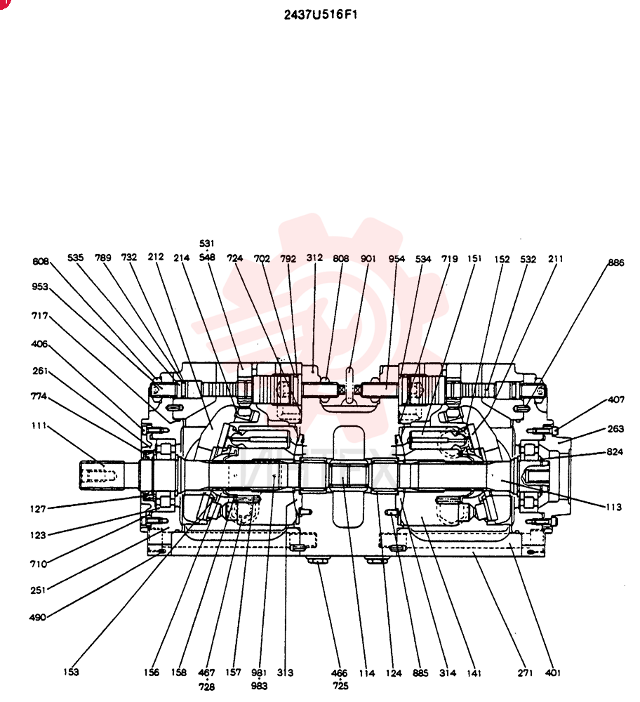PUMP ASSY 2437U516F1