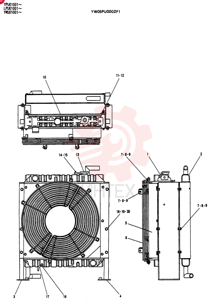 RADIATOR YW05PU0002F1