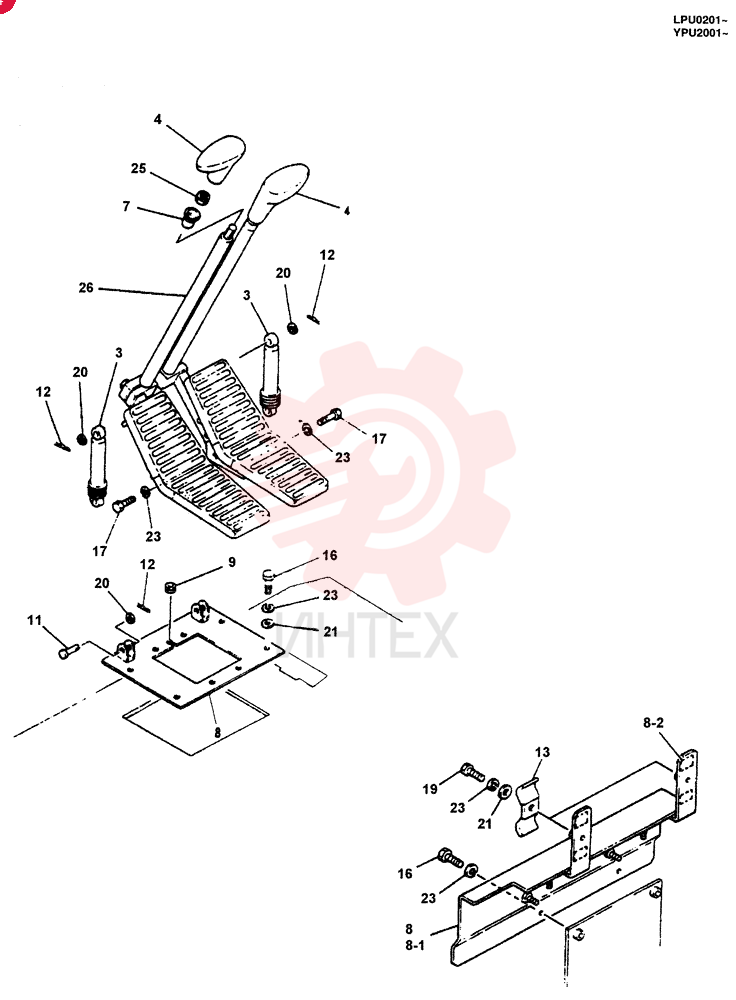 CONTROL ASSY (DECEL), QTY-F3: F3 24100J17543F3 (2)