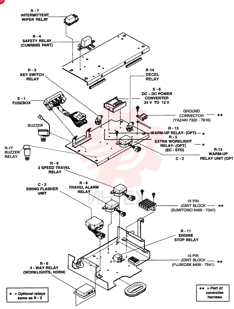 CONTROLLER, INSTALLATION 24100P4918F18 (2)