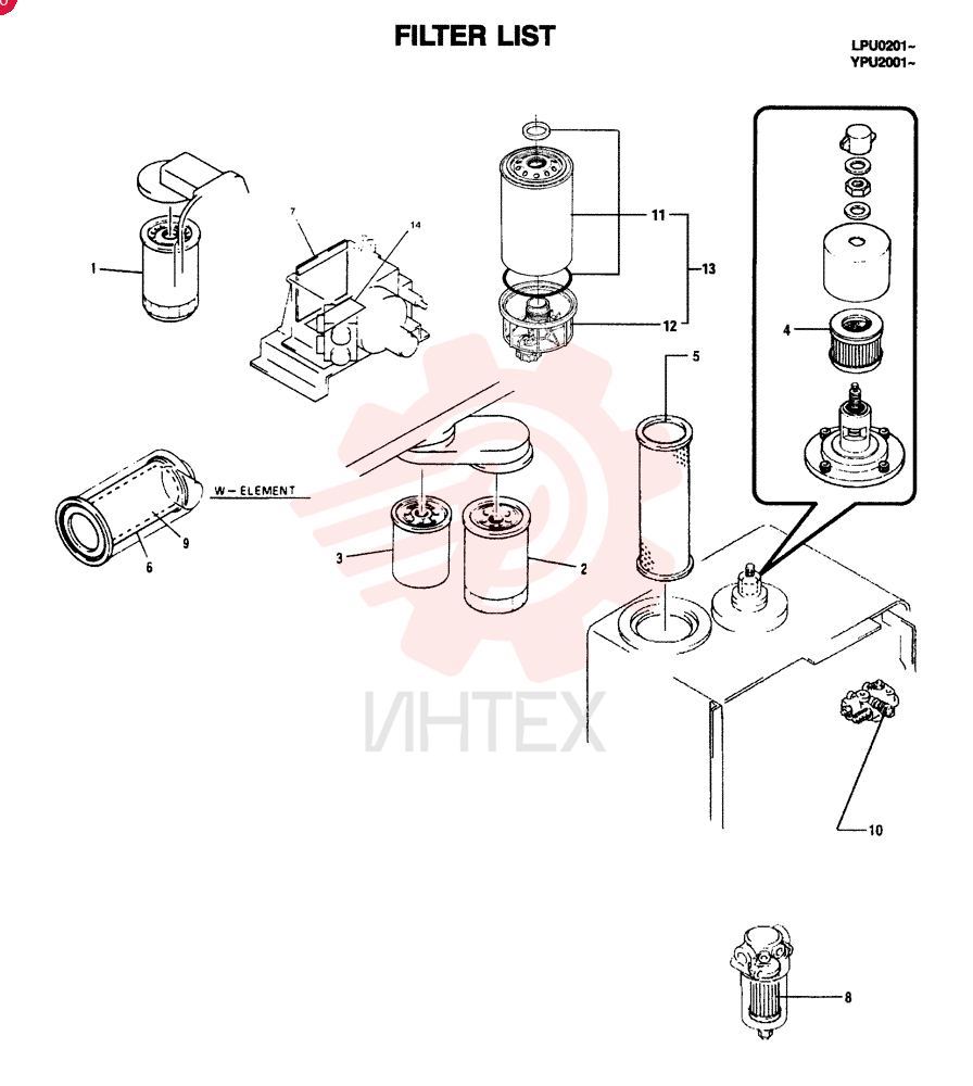ENGINE OIL FILTER YN50VU0001D4