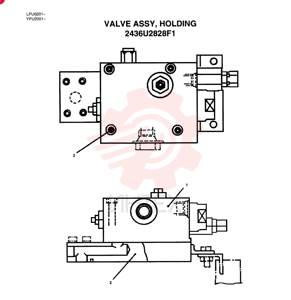 VALVE 2436U2828F1