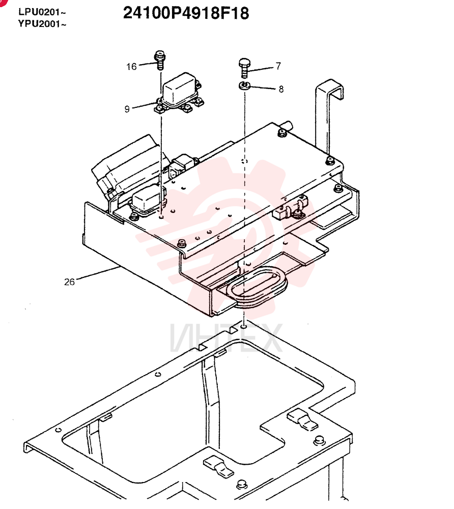 CONTROLLER, INSTALLATION 24100P4918F18 (2)