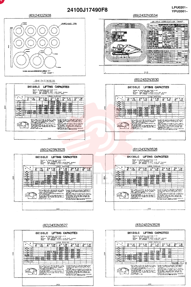 NAME PLATE ASSY(N.A. & S.A.) 24100J17490F8 (4)