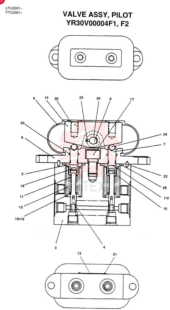 PILOT VALVE YR30V00004F1