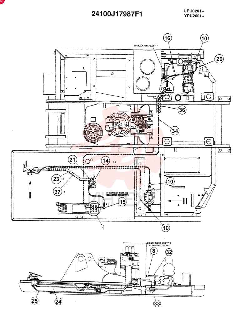 REMOTE CONTROL ASSY, REWORK (DOZER & EXTRA) 24100J17987F1 (2)
