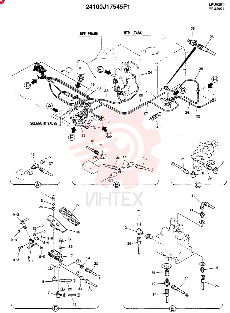 REMOTE CONTROL ASSY, REWORK (EXTRA &BFEAKER) 24100J17545F1 (2)