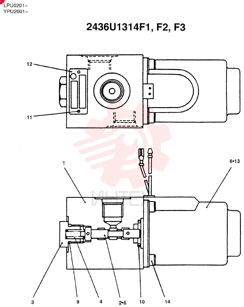 VALVE 2436U1314F1