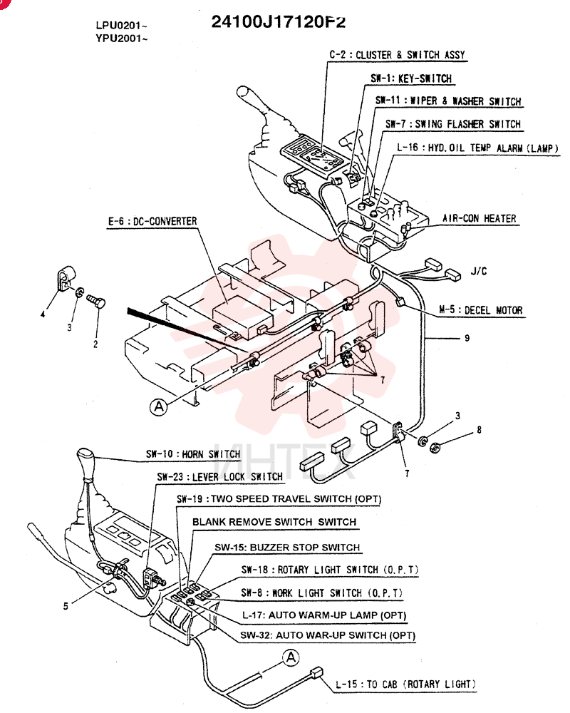 WIRE HARNESS 24100J17120F2