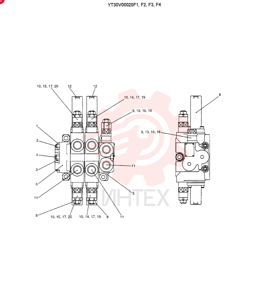 CONTROL VALVE YT30V00020F1