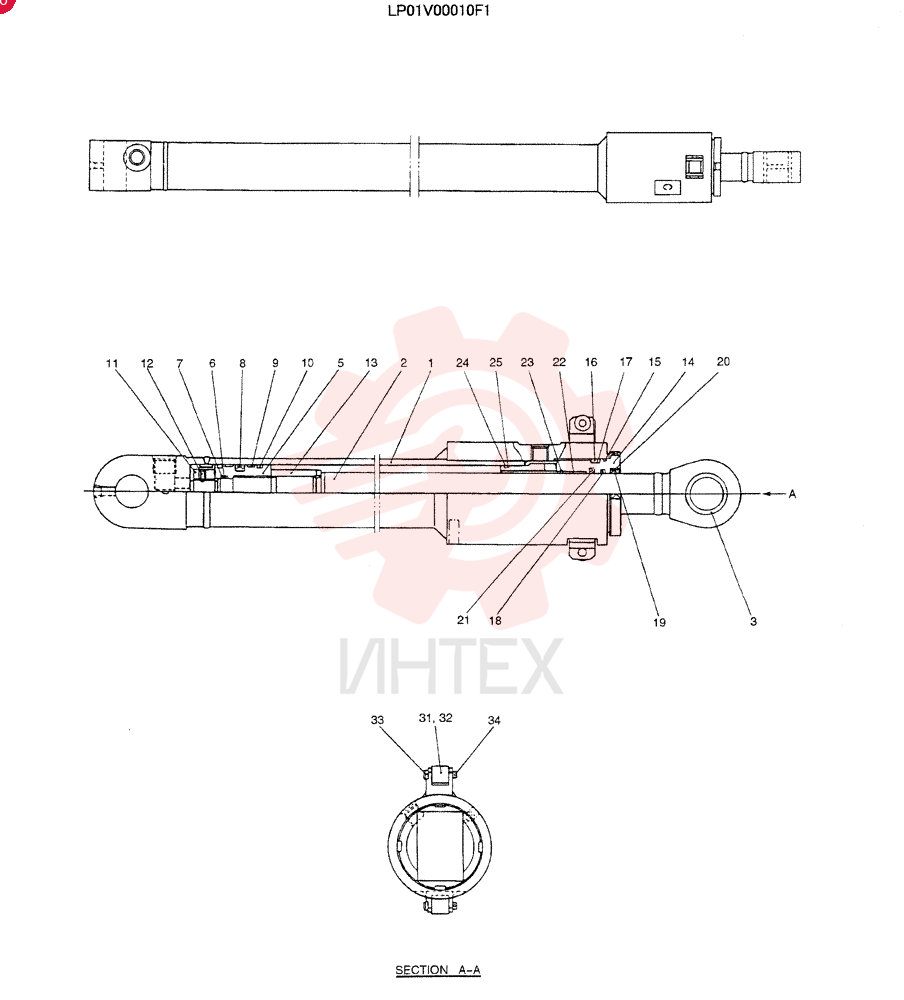 CYLINDER ASSY. LP01V00010F1