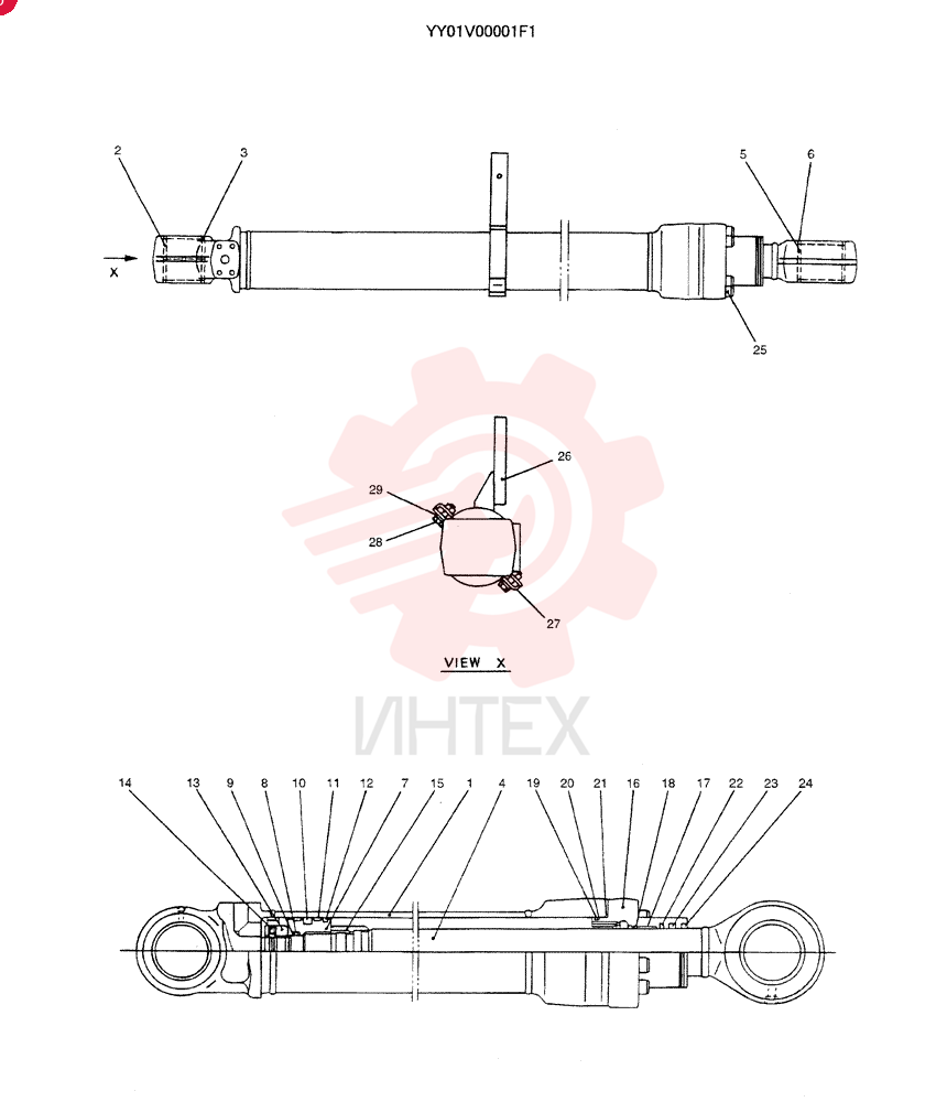CYLINDER ASSY. YY01V00001F1 (3)