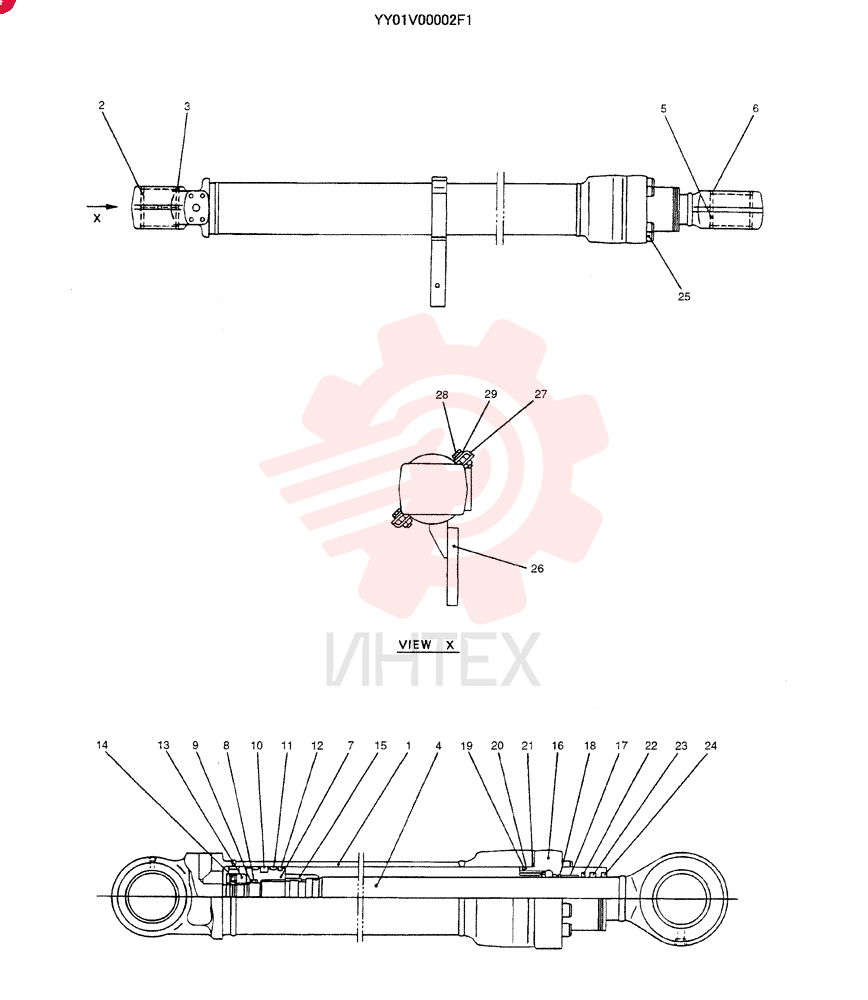 CYLINDER ASSY. YY01V00002F1