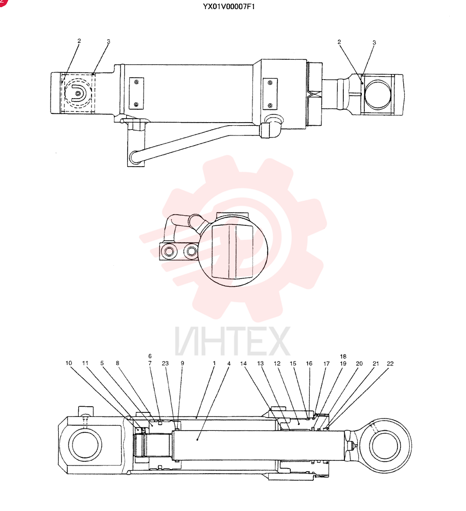 CYLINDER YX01V00007F1