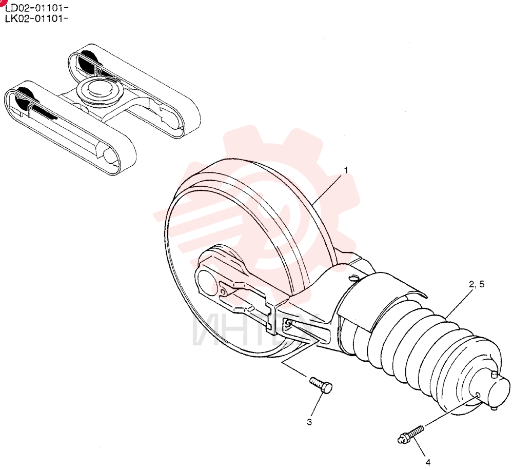 IDLER YN52D00024F1