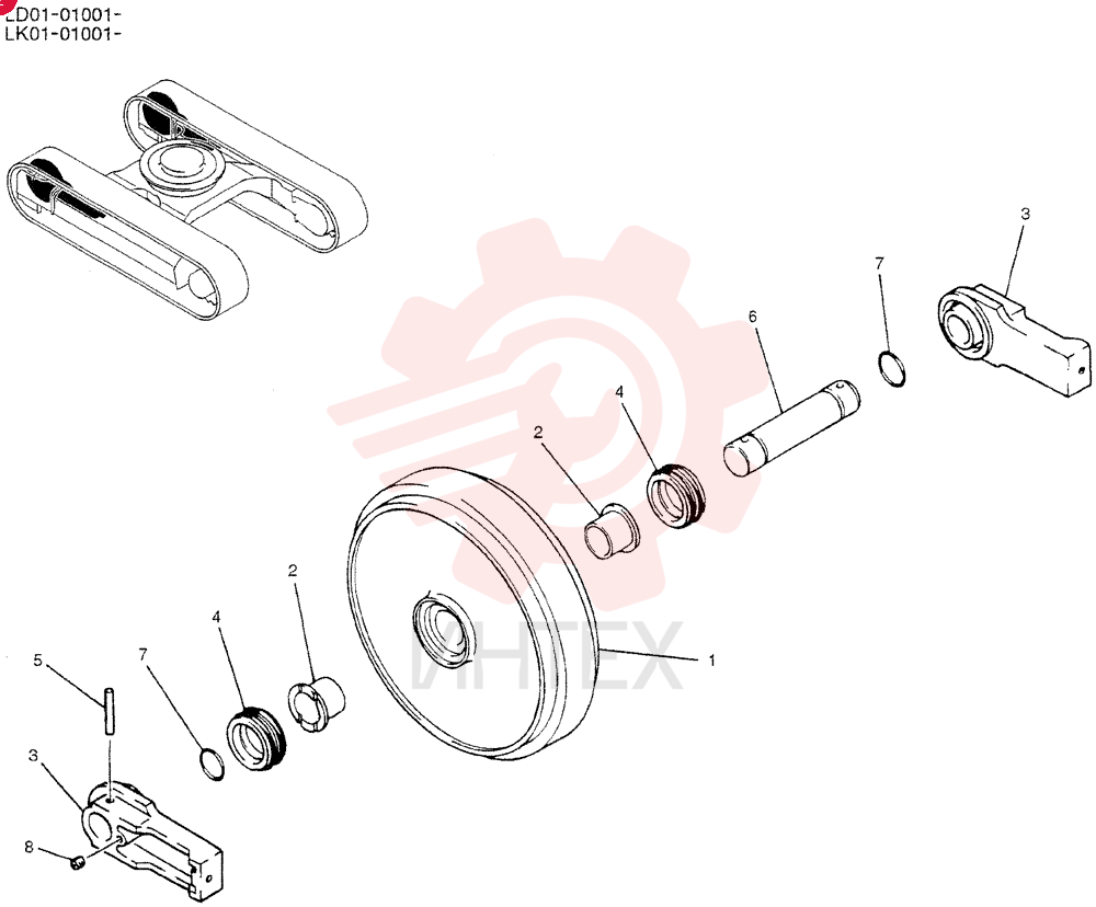 IDLER YN52D00009F1