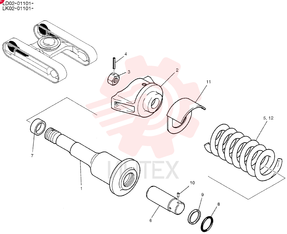 IDLER YN54D00010F1