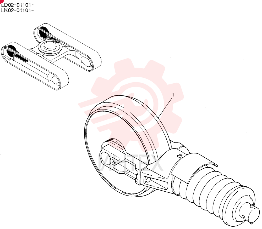 IDLER YN52D00023F1