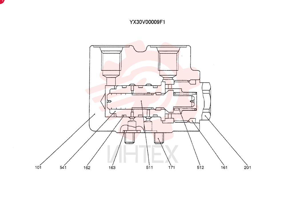 LOCK VALVE YX30V00009F1