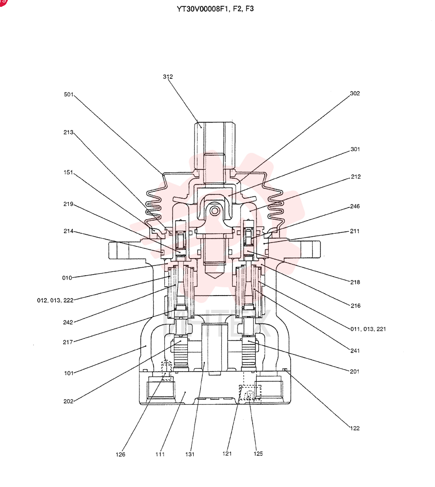 PILOT VALVE YT30V00008F1
