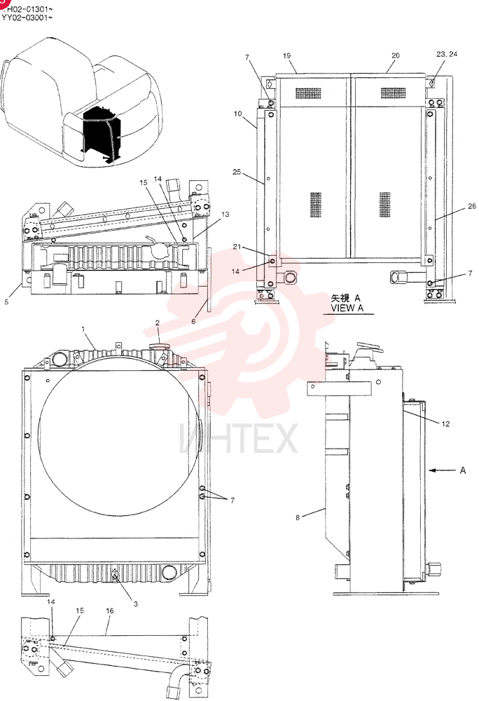 RADIATOR YY05P00004F1