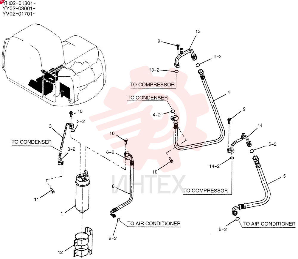 RECEIVER-DRYER YV96V00001F3