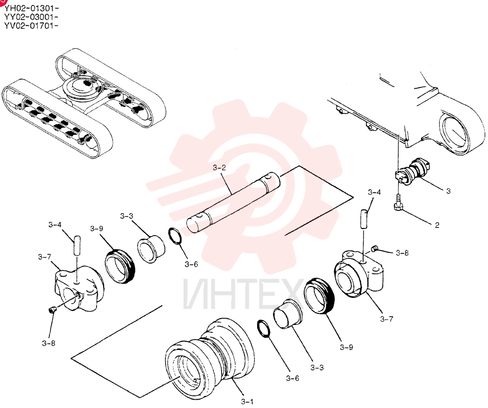 ROLLER LP64D00001F3