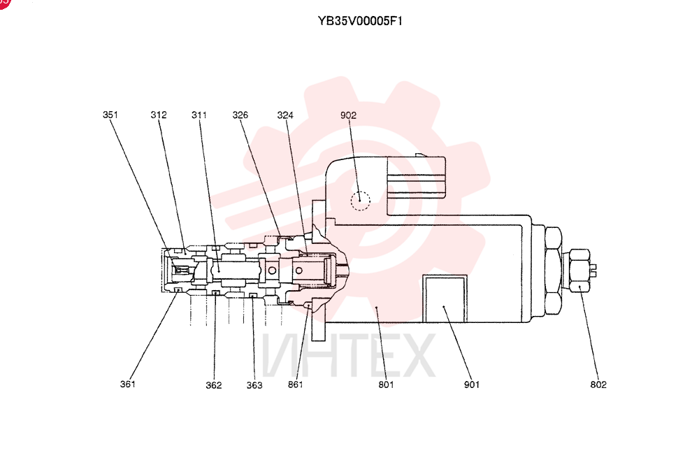 SOLENOID VALVE YB35V00005F1