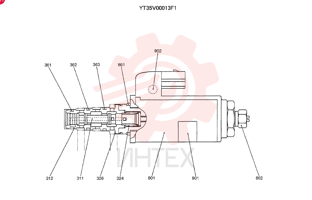 SOLENOID VALVE YT35V00013F1
