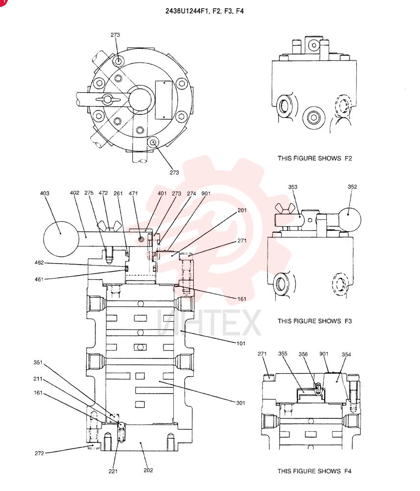 VALVE 2436U1244F1